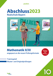 Abschluss 2023 - Realschule Bayern - Aufgabenband