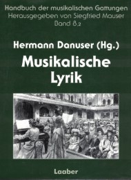Handbuch der musikalischen Gattungen / Musikalische Lyrik
