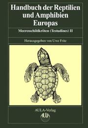 Handbuch der Reptilien und Amphibien Europas 3B - Schildkröten (Testudines) II - Cover