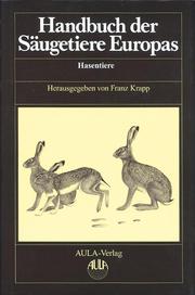 Handbuch der Säugetiere Europas