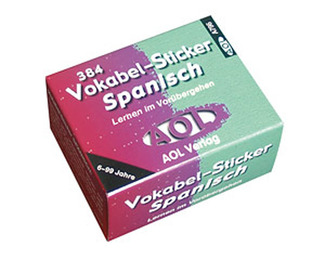 Vokabel-Sticker Spanisch