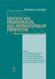 Deutsch als Fremdsprache aus internationaler Perspektive