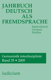 Jahrbuch Deutsch als Fremdsprache 35/2009