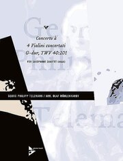 Concerto à 4 Violini concertati G-Dur - Cover
