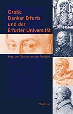 Große Denker Erfurts und der Erfurter Universität - Cover