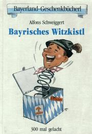 Bayrisches Witzkistl - Cover