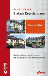 Einfach Energie sparen: Reihenmittelhäuser - Cover