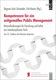 Kompetenzen für zeitgemäßes Public Management - Cover