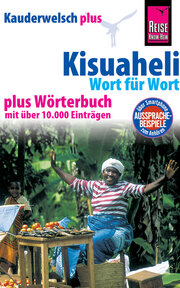 Kisuaheli - Wort für Wort plus Wörterbuch (Für Tansania, Kenia und Uganda) - Cover