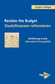 Reclaim the Budget - Staatsfinanzen reformieren - Cover