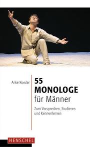 55 Monologe für Männer - Cover