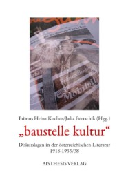 'baustelle kultur' - Cover