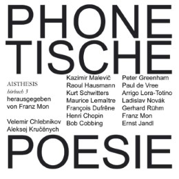 Phonetische Poesie - Cover