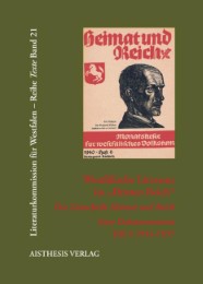 Westfälische Literatur im 'Dritten Reich' - Cover