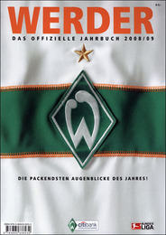 Werder - das offizielle Jahrbuch 2008/09 - Cover