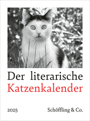 Der literarische Katzenkalender 2025 - Cover