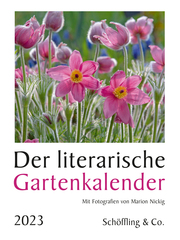 Der literarische Gartenkalender 2023 - Cover