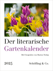 Der literarische Gartenkalender 2025 - Cover