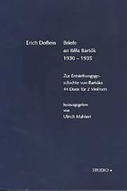 Briefe an Béla Bartók 1930-1935