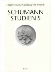 Schumann-Studien 5 - Cover