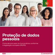 GDD, Mitarbeiterinformation Datenschutz (portug. Ausgabe) - Cover