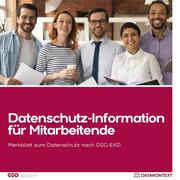 Mitarbeiterinformation Datenschutz EKD - Cover