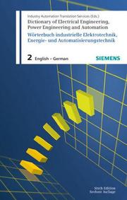 Wörterbuch Elektrotechnik, Energie- und Automatisierungstechnik 2