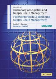Dictionary of Logistics and Supply Chain Management/Fachwörterbuch Logistik und Supply Chain Management