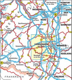 Wandern und Radwandern zwischen Rhein und Pfälzerwald (WR) - Abbildung 1