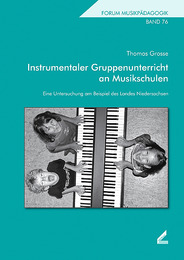 Instrumentaler Gruppenunterricht an Musikschulen