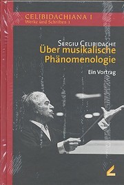 Über musikalische Phänomenologie - Cover