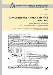 Der Komponist Helmut Bornefeld (1906-1990)