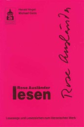 Rose Ausländer lesen - Cover