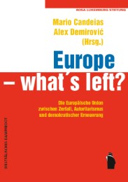 Europe - what's left? - Cover