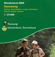 Wanderkarte NRW Hansaweg - Cover