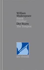 Der Sturm /The Tempest (Shakespeare Gesamtausgabe, Band 7) - zweisprachige Ausgabe - Cover