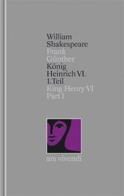 König Heinrich VI 1. Teil / King Henry VI Part I (Shakespeare Gesamtausgabe, Band 26) - zweisprachige Ausgabe