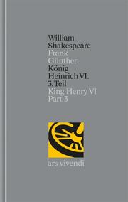 König Heinrich VI. 3. Teil / King Henry VI Part 3 (Shakespeare Gesamtausgabe, Band 30) - zweisprachige Ausgabe - Cover