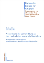 Neuordnung der Lehrerbildung an den Hochschulen Nordrhein-Westfalens - Cover