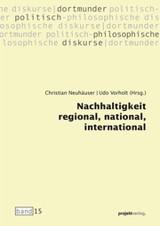 Nachhaltigkeit regional, national, international - Cover