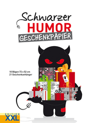 Schwarzer Humor - Geschenkpapier
