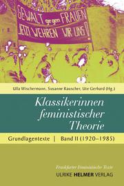 Klassikerinnen feministischer Theorie - Cover