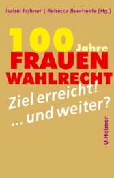 100 Jahre Frauenwahlrecht - Cover