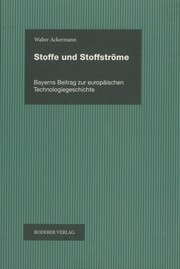Stoffe und Stoffströme - Cover
