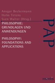 Philosophie: Grundlagen und Anwendungen
