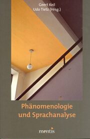 Phänomenologie und Sprachanalyse - Cover