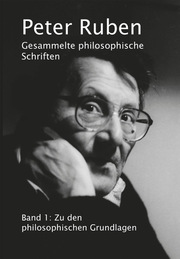 Gesammelte philosophische Schriften 1 - Cover