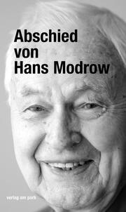 Abschied von Hans Modrow - Cover