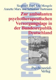 Zepf, Zur ambulanten Psychothera- peutischen Vers. - Cover