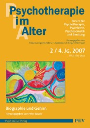 Psychotherapie im Alter Nr.14: Biographie und Gehirn, herausgegeben von Peter Bäurle